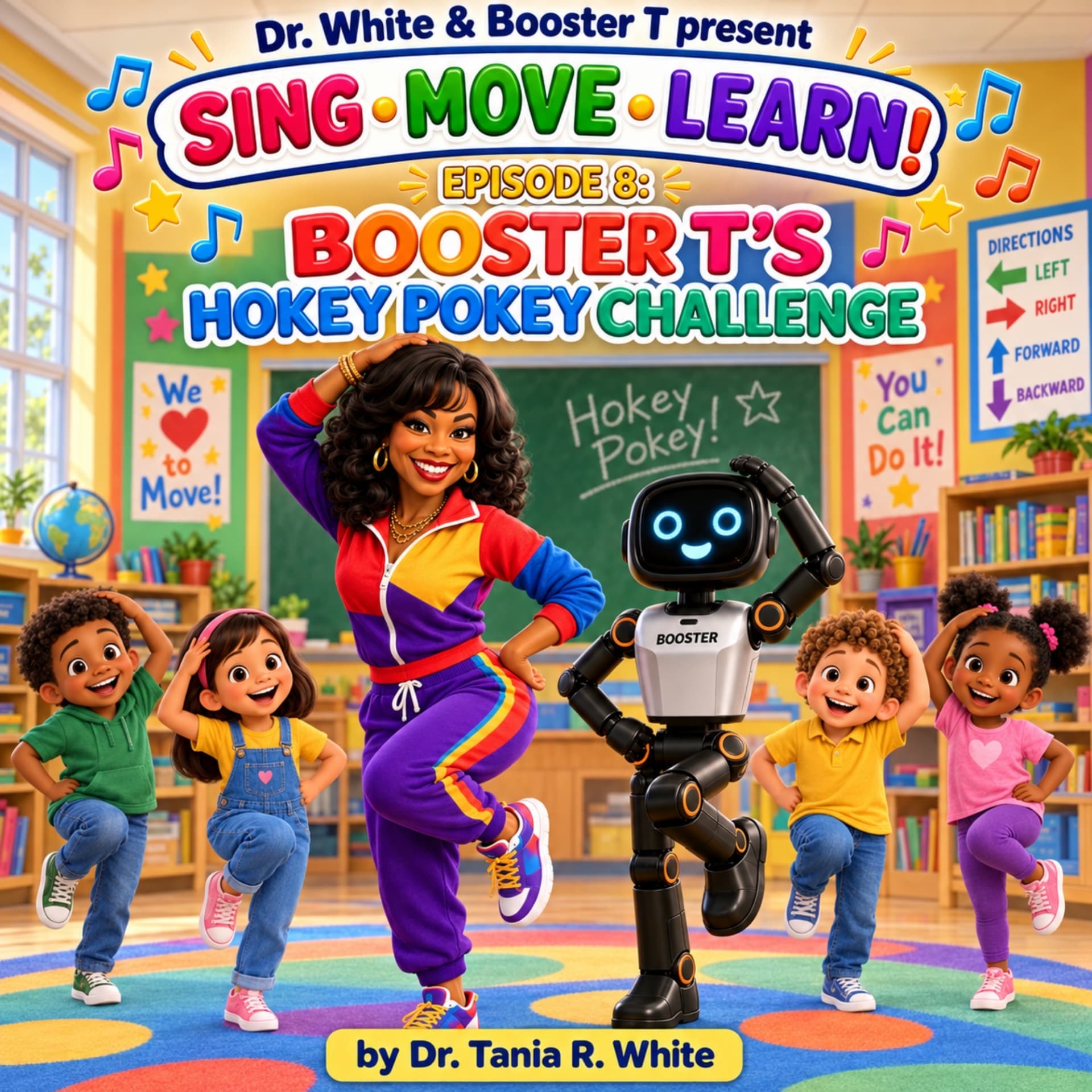 Cover of Booster T's Hokey Pokey Challenge