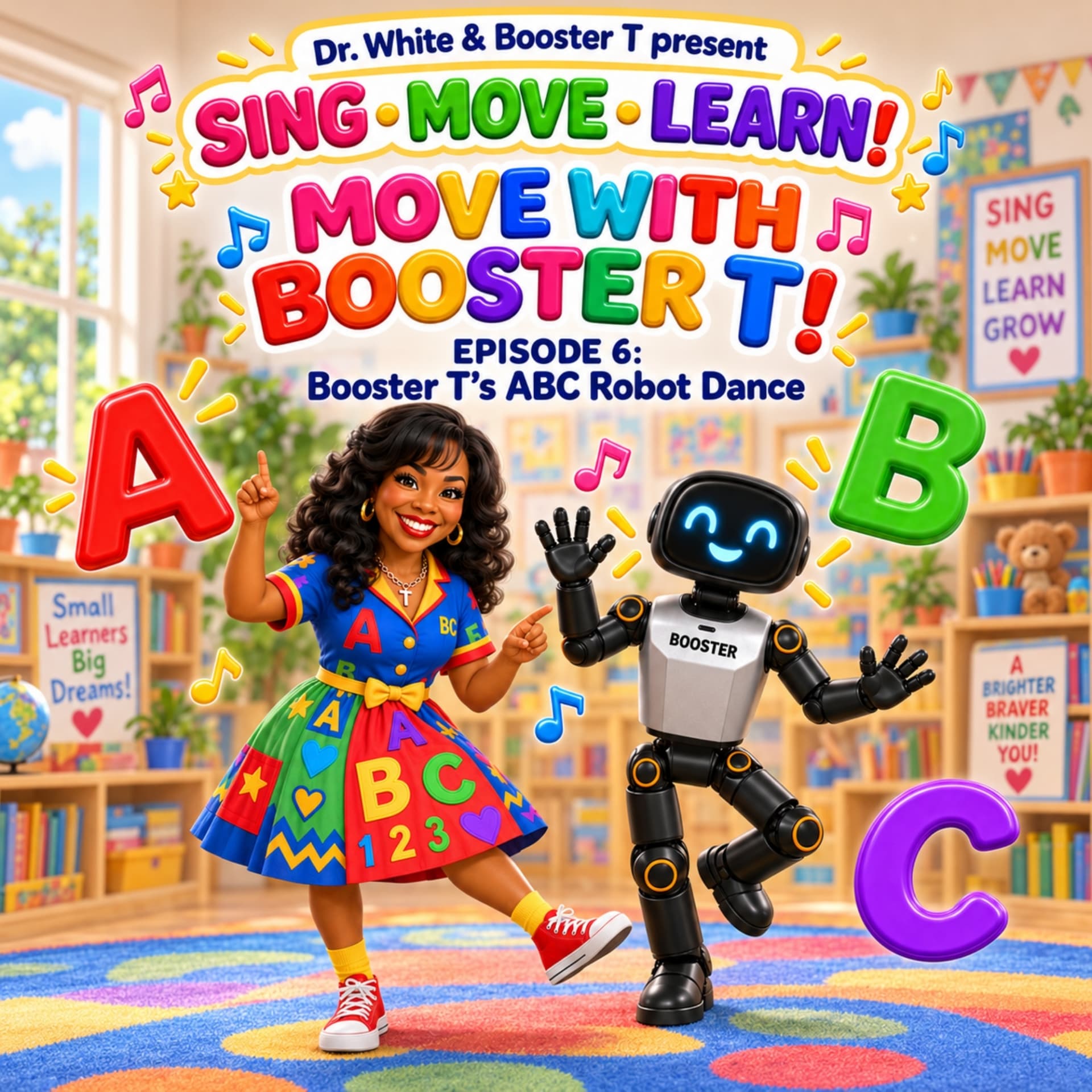Cover of Booster T's ABC Robot Dance