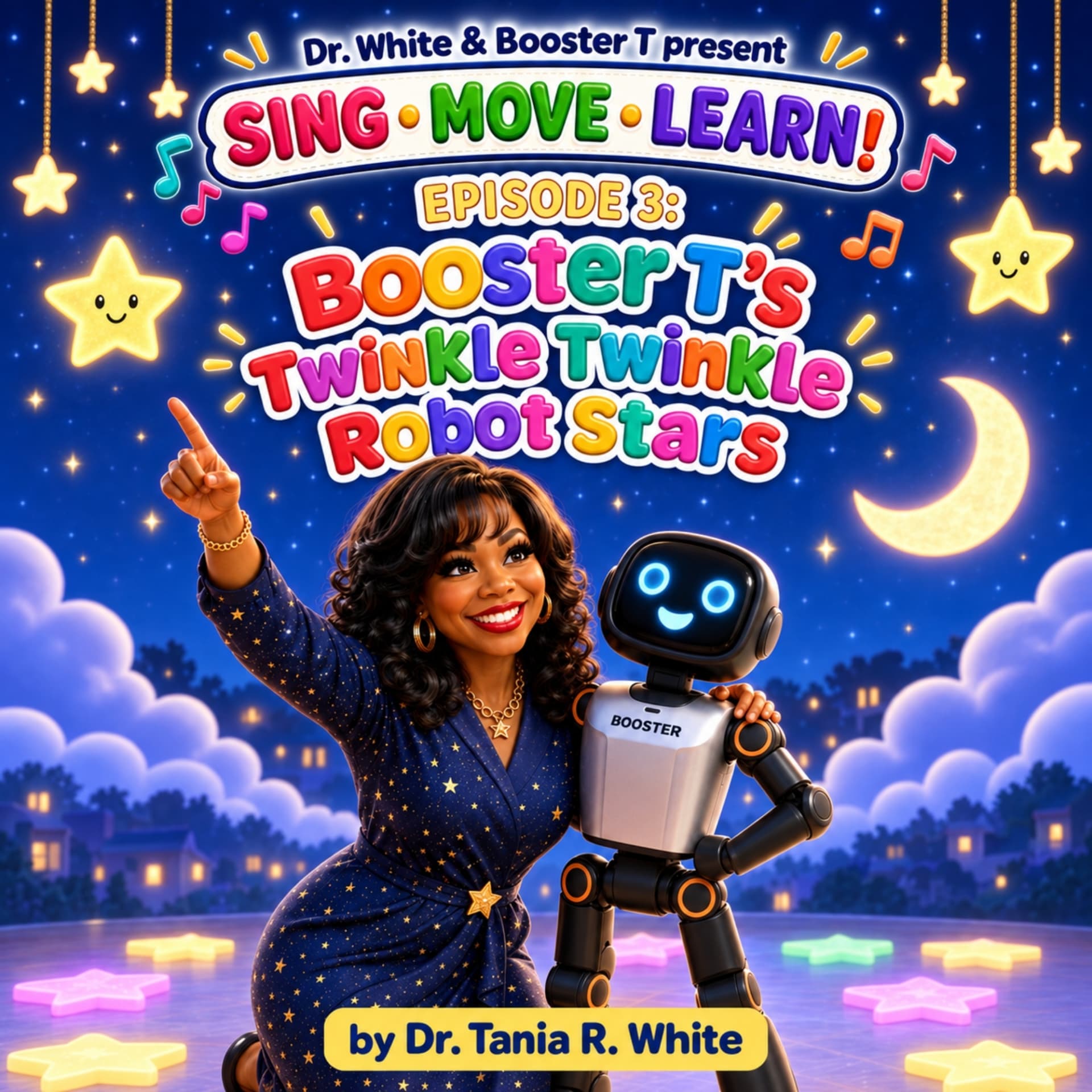 Cover of Booster T's Twinkle Twinkle Robot Stars